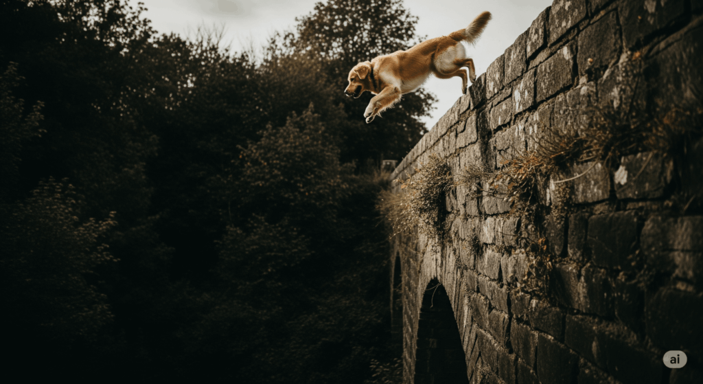 なぜ犬は飛び降りるのか