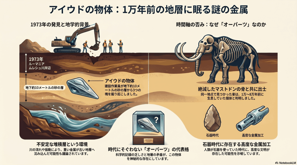 発見場所のムレシュ川と地学的背景の分析